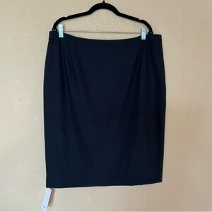 MM La Fleur Classic Black Women's Skirt NWT